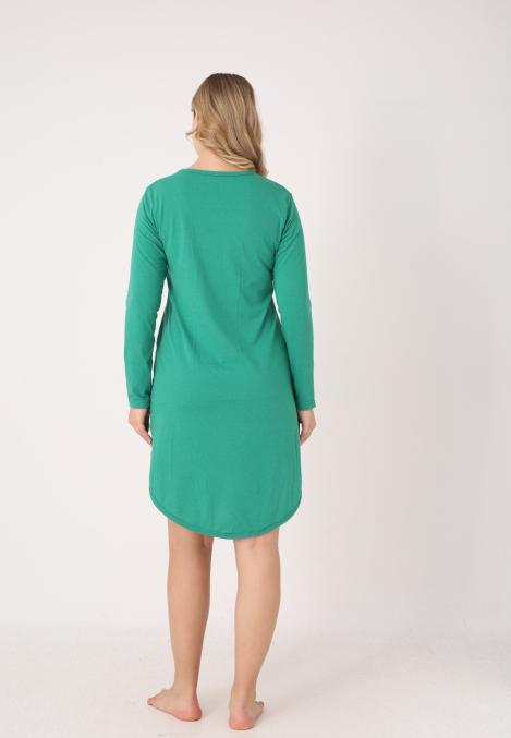 Camasa de noapte Craciun,Imprimeu HO HO, En-gros